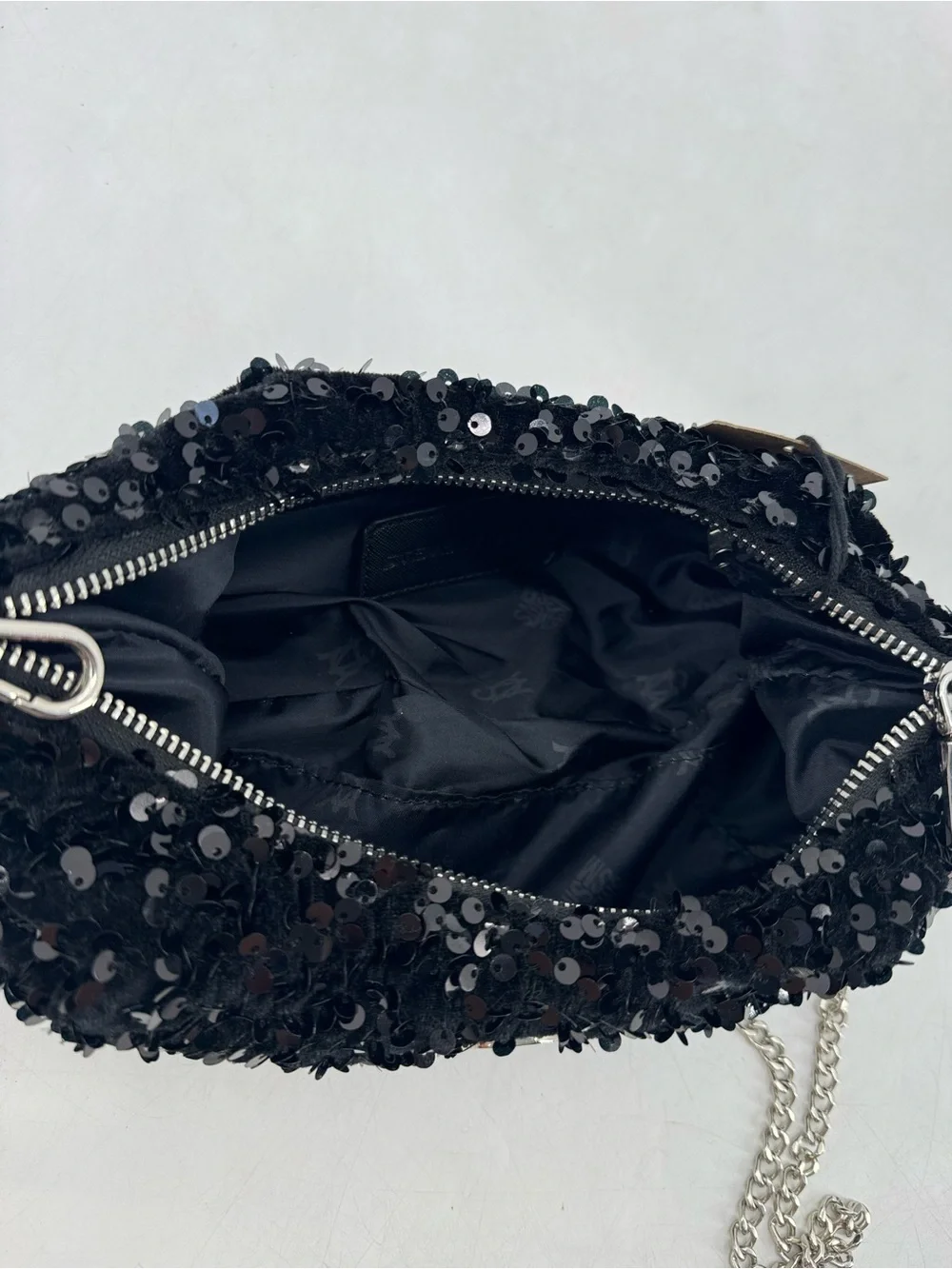 Steve Madden NEW Brenda Retro Y2K Sequin Embellished Hobo Wristlet Crossbody NWT